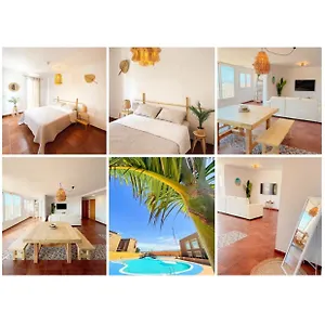 Apartamento Casa Bamboo Luminoso Y Espacioso, Piscina, Corralejo